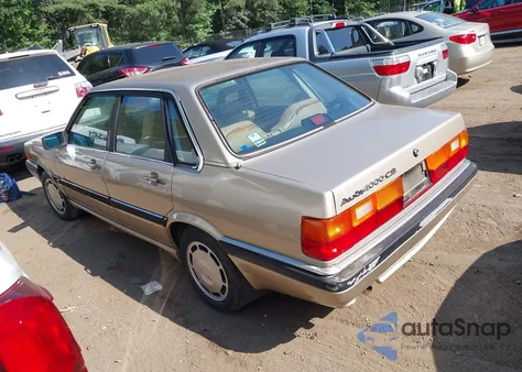 1986 Audi 4000 S Custom from USA, damaged, VIN WAUFB0813GA130714